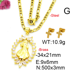 Fashion Brass Sets  F6S003051aakl-L002