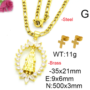 Fashion Brass Sets  F6S003053aakl-L002