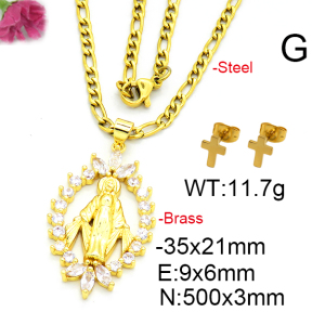 Fashion Brass Sets  F6S003054aakl-L002