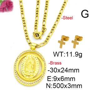 Fashion Brass Sets  F6S003057aakl-L002