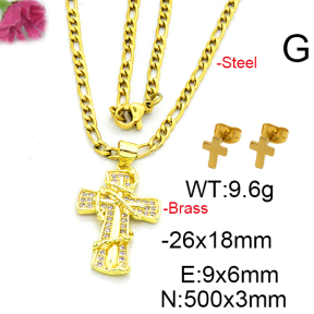 Fashion Brass Sets  F6S003064baka-L002