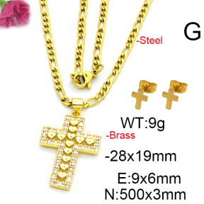 Fashion Brass Sets  F6S003065aakl-L002