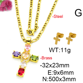 Fashion Brass Sets  F6S003067vbll-L002