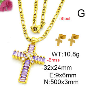 Fashion Brass Sets  F6S003068bbml-L002