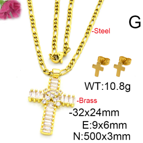 Fashion Brass Sets  F6S003070vbll-L002