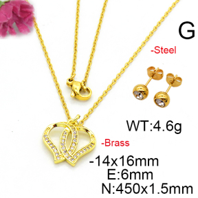 Fashion Brass Sets  F6S003089avja-L002