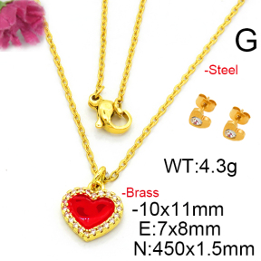 Fashion Brass Sets  F6S003093aaij-L002