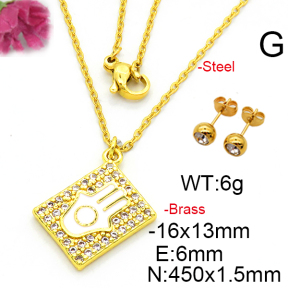 Fashion Brass Sets  F6S003100aajl-L002