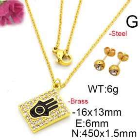 Fashion Brass Sets  F6S003101aajl-L002