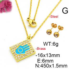 Fashion Brass Sets  F6S003102aajl-L002