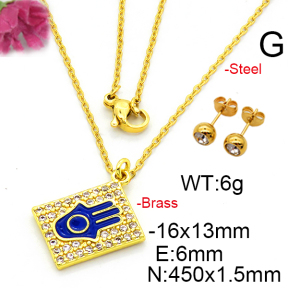 Fashion Brass Sets  F6S003103aajl-L002