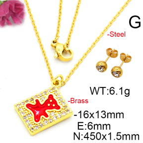 Fashion Brass Sets  F6S003104aajl-L002