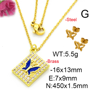 Fashion Brass Sets  F6S003111aajl-L002