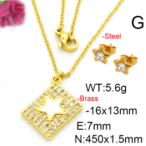 Fashion Brass Sets  F6S003132aajl-L002