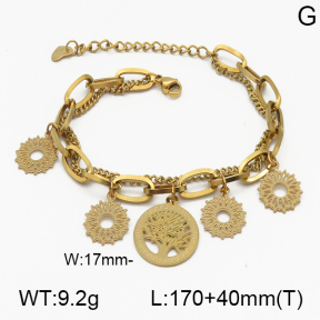 SS Bracelet  5B2000511bhbl-350