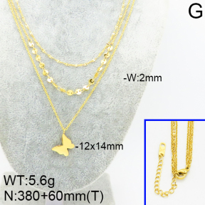 SS Necklace  2N2000031bhil-669