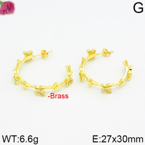 Fashion Brass Earrings  F2E400016vhmv-J40