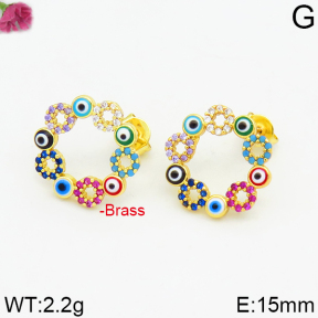 Fashion Brass Earrings  F2E400017vhkb-J40