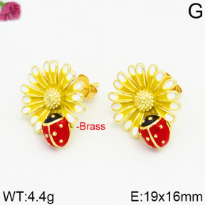 Fashion Brass Earrings  F2E400018vhkb-J40