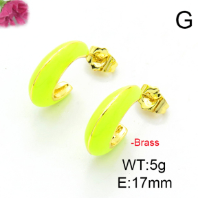 Fashion Copper Earrings  F6E301263vbmb-L017