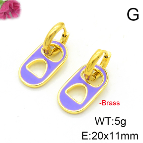 Fashion Copper Earrings  F6E301266ablb-L017