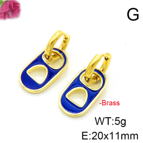 Fashion Copper Earrings  F6E301267ablb-L017