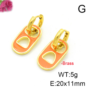 Fashion Copper Earrings  F6E301275ablb-L017