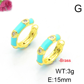 Fashion Copper Earrings  F6E301283vbmb-L017
