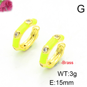 Fashion Copper Earrings  F6E301284vbmb-L017