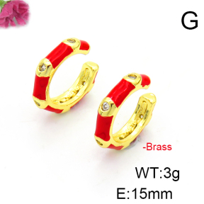 Fashion Copper Earrings  F6E301285vbmb-L017