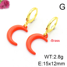 Fashion Copper Earrings  F6E301288ablb-L017