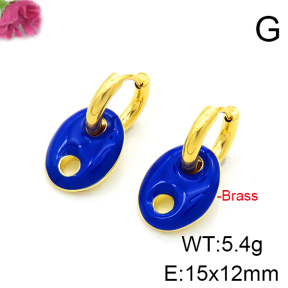 Fashion Copper Earrings  F6E301306ablb-L017