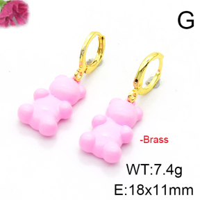 Fashion Copper Earrings  F6E301314vbmb-L017