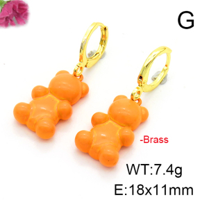 Fashion Copper Earrings  F6E301315vbmb-L017