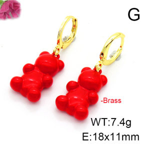 Fashion Copper Earrings  F6E301316vbmb-L017