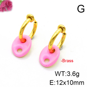 Fashion Copper Earrings  F6E301321ablb-L017