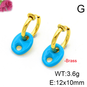 Fashion Copper Earrings  F6E301323ablb-L017