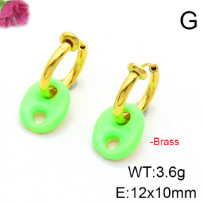 Fashion Copper Earrings  F6E301324ablb-L017