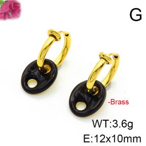 Fashion Copper Earrings  F6E301326ablb-L017
