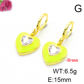 Fashion Copper Earrings  F6E301337vbnb-L017