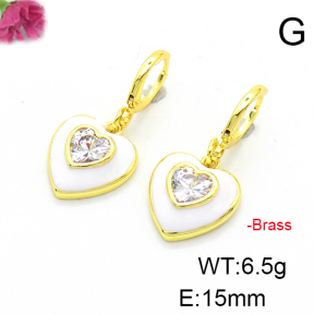 Fashion Copper Earrings  F6E301339vbnb-L017