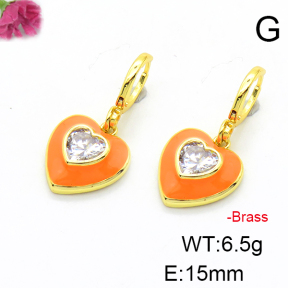 Fashion Copper Earrings  F6E301340vbnb-L017
