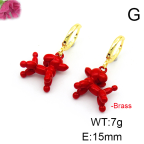 Fashion Copper Earrings  F6E301345vbmb-L017