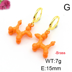 Fashion Copper Earrings  F6E301353vbmb-L017