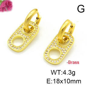 Fashion Copper Earrings  F6E403245vbmb-L017