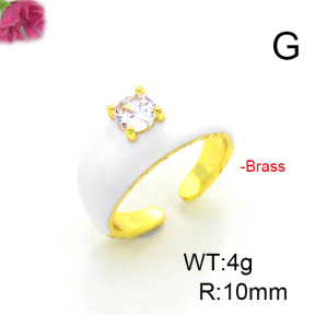 Fashion Copper Ring  F6R300250ablb-L017