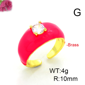 Fashion Copper Ring  F6R300252ablb-L017