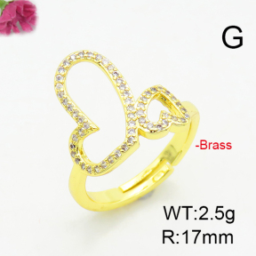 Fashion Copper Ring  F6R401000vbmb-L017