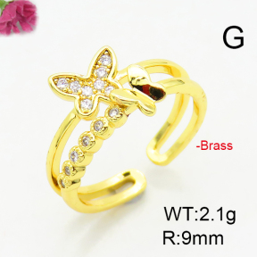 Fashion Copper Ring  F6R401001ablb-L017