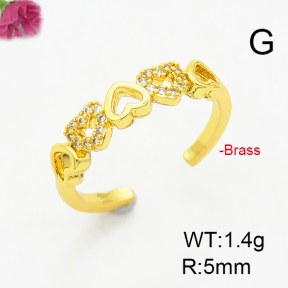 Fashion Copper Ring  F6R401002ablb-L017